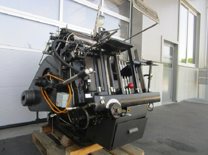 HEIDELBERG TIEGEL A4 MIT HEISSFOLIENPRÄGEEINRICHTUNG - Impressora offset: foto 1 HEIDELBERG TIEGEL A4 MIT HEISSFOLIENPRÄGEEINRICHTUNG - Impressora offset: foto 1