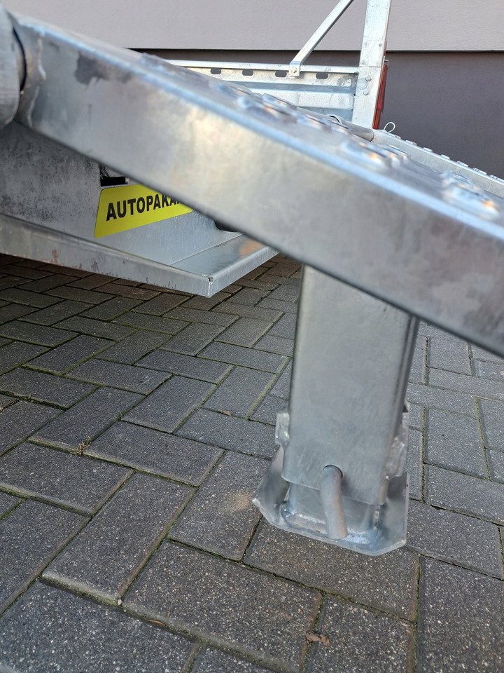 Reboque porta máquinas nuevo PRZYCZEPA DO KOPARKI MINIKOPARKI ŁADOWARKI Z NAJAZDAMI STALOWYMI 3500KG / EXCAVATOR MINI EXCAVATOR LOADER TRAILER WITH STEEL RAMPS 3500KG: foto 12