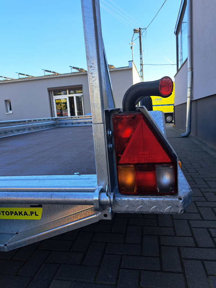 Reboque porta máquinas nuevo PRZYCZEPA DO KOPARKI MINIKOPARKI ŁADOWARKI Z NAJAZDAMI STALOWYMI 3500KG / EXCAVATOR MINI EXCAVATOR LOADER TRAILER WITH STEEL RAMPS 3500KG: foto 8