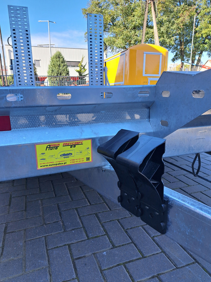 Reboque porta máquinas nuevo PRZYCZEPA DO KOPARKI MINIKOPARKI ŁADOWARKI Z NAJAZDAMI STALOWYMI 3500KG / EXCAVATOR MINI EXCAVATOR LOADER TRAILER WITH STEEL RAMPS 3500KG: foto 16