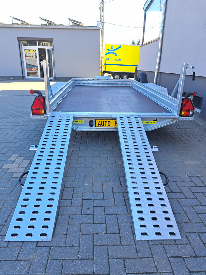 Reboque porta máquinas nuevo PRZYCZEPA DO KOPARKI MINIKOPARKI ŁADOWARKI Z NAJAZDAMI STALOWYMI 3500KG / EXCAVATOR MINI EXCAVATOR LOADER TRAILER WITH STEEL RAMPS 3500KG: foto 9