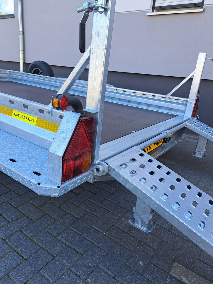 Reboque porta máquinas nuevo PRZYCZEPA DO KOPARKI MINIKOPARKI ŁADOWARKI Z NAJAZDAMI STALOWYMI 3500KG / EXCAVATOR MINI EXCAVATOR LOADER TRAILER WITH STEEL RAMPS 3500KG: foto 11
