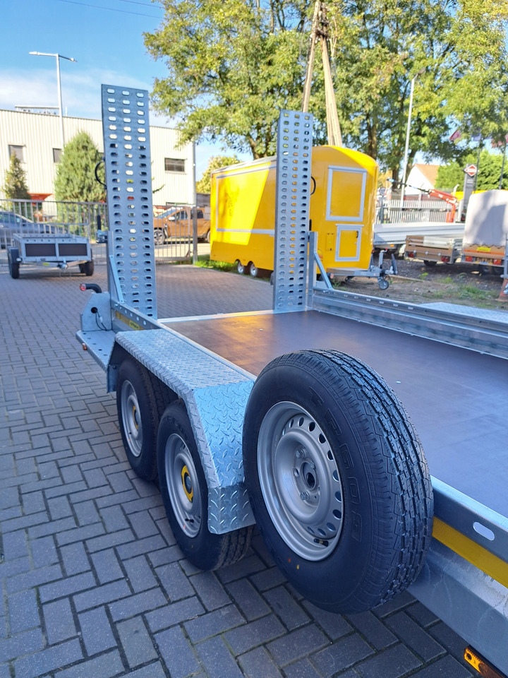 Reboque porta máquinas nuevo PRZYCZEPA DO KOPARKI MINIKOPARKI ŁADOWARKI Z NAJAZDAMI STALOWYMI 3500KG / EXCAVATOR MINI EXCAVATOR LOADER TRAILER WITH STEEL RAMPS 3500KG: foto 18
