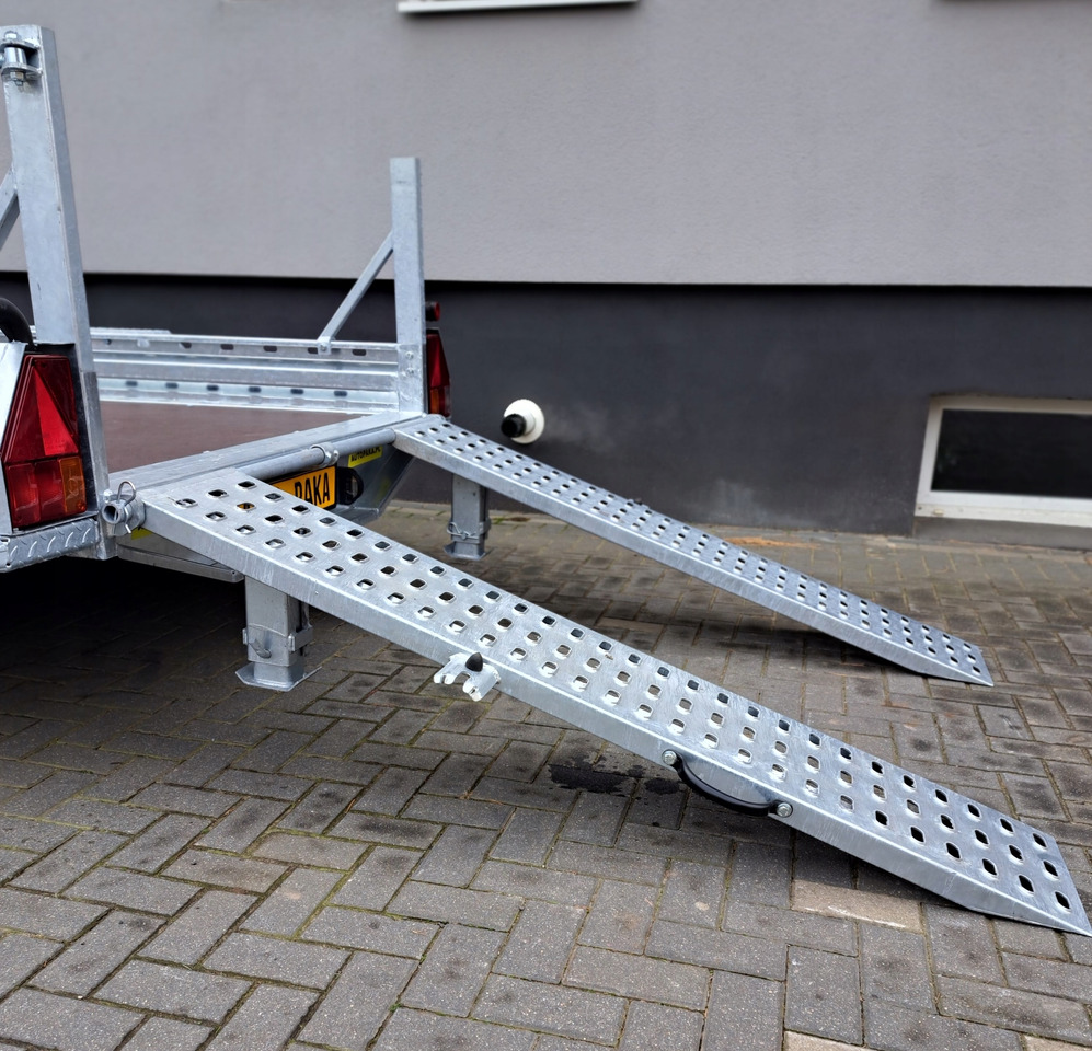 Reboque porta máquinas nuevo PRZYCZEPA WARK LAWETA DO MINIKOPARKI POD KOPARKĘ 2700KG / WARK EXCAVATOR MINI EXCAVATOR TRANSPORTER TRAILER 2700KG: foto 7