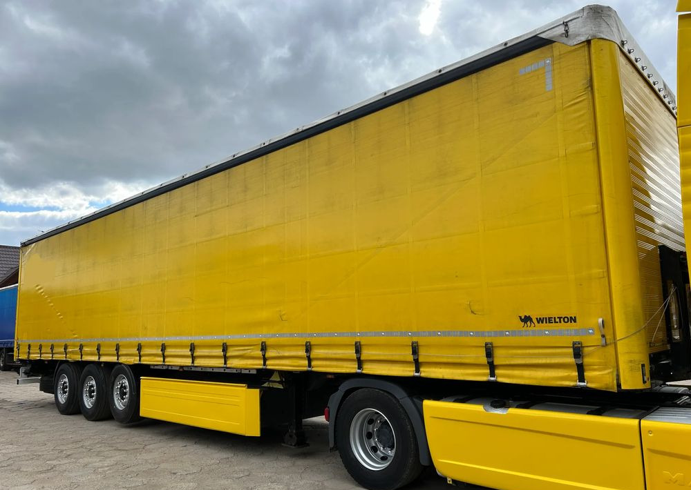 Wielton NS3K FIRANKA / STANDARD / OŚ PODNOSZONA / KOSZ PALETOWY / 2019 ROK !! - Semi-reboque de lona: foto 2 Wielton NS3K FIRANKA / STANDARD / OŚ PODNOSZONA / KOSZ PALETOWY / 2019 ROK !! - Semi-reboque de lona: foto 2