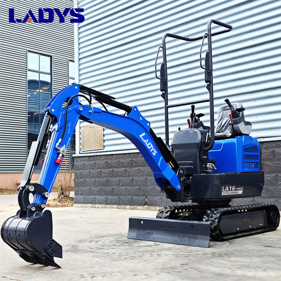 LADYS LA16Pro Mini Excavator Kubota Euro 5/Epa Engine Mini Excavator For Sale - Mini escavadeira: foto 4 LADYS LA16Pro Mini Excavator Kubota Euro 5/Epa Engine Mini Excavator For Sale - Mini escavadeira: foto 4