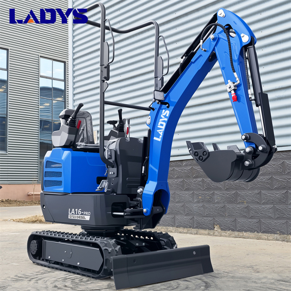 LADYS LA16Pro Mini Excavator Kubota Euro 5/Epa Engine Mini Excavator For Sale - Mini escavadeira: foto 5 LADYS LA16Pro Mini Excavator Kubota Euro 5/Epa Engine Mini Excavator For Sale - Mini escavadeira: foto 5