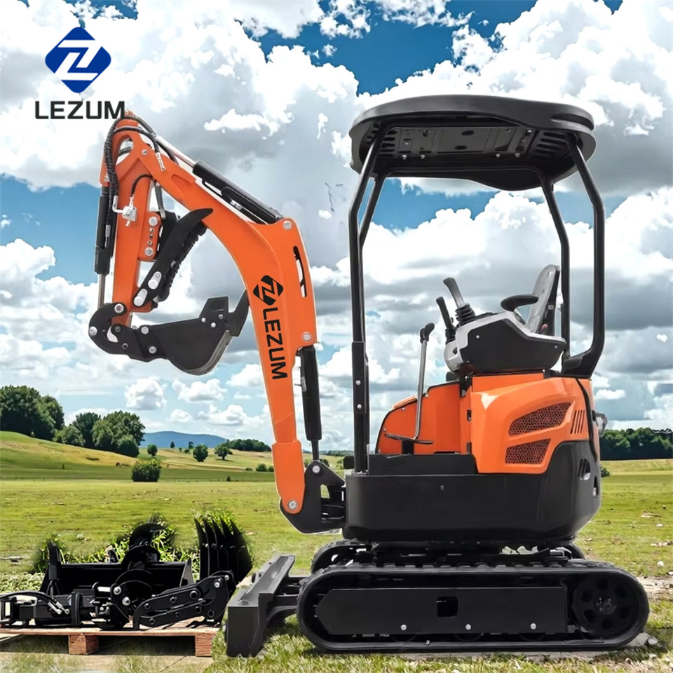 LEZUM Free Shipping Mini Excavator Bagger Pelle Miniexcavadora 1 2 3.5 Ton CE/EPA/EURO 5 Kubota Engine Diesel/Electric Mini Excavators For Sale - Escavadora de rastos: foto 5 LEZUM Free Shipping Mini Excavator Bagger Pelle Miniexcavadora 1 2 3.5 Ton CE/EPA/EURO 5 Kubota Engine Diesel/Electric Mini Excavators For Sale - Escavadora de rastos: foto 5