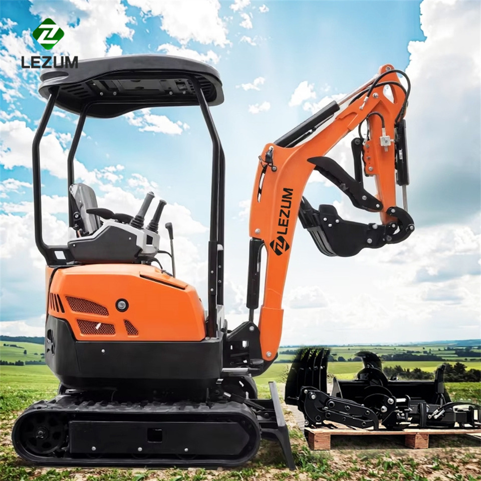 LEZUM Free Shipping Mini Excavator Bagger Pelle Miniexcavadora 1 2 3.5  Ton CE/EPA/EURO 5  Kubota Engine Diesel/Electric Mini Excavators For Sale - Escavadora de rastos: foto 4 LEZUM Free Shipping Mini Excavator Bagger Pelle Miniexcavadora 1 2 3.5  Ton CE/EPA/EURO 5  Kubota Engine Diesel/Electric Mini Excavators For Sale - Escavadora de rastos: foto 4