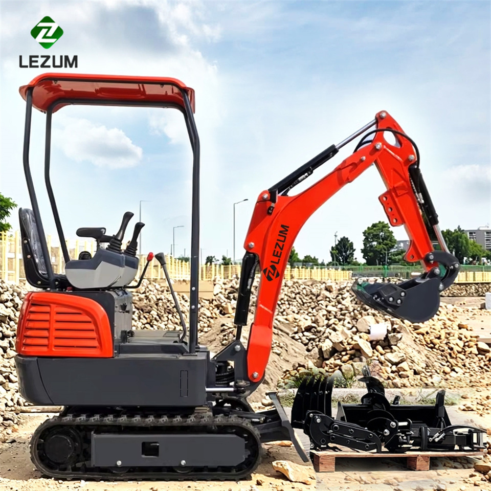 LEZUM Free Shipping Mini Excavator Bagger Pelle Miniexcavadora 1 2 3.5  Ton CE/EPA/EURO 5  Kubota Engine Diesel/Electric Mini Excavators For Sale - Escavadora de rastos: foto 2 LEZUM Free Shipping Mini Excavator Bagger Pelle Miniexcavadora 1 2 3.5  Ton CE/EPA/EURO 5  Kubota Engine Diesel/Electric Mini Excavators For Sale - Escavadora de rastos: foto 2