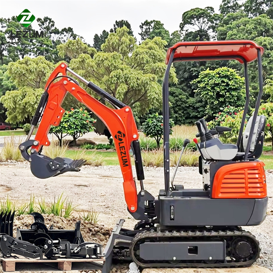 LEZUM Free Shipping Mini Excavator Bagger Pelle Miniexcavadora 1 2 3.5  Ton CE/EPA/EURO 5  Kubota Engine Diesel/Electric Mini Excavators For Sale - Escavadora de rastos: foto 1 LEZUM Free Shipping Mini Excavator Bagger Pelle Miniexcavadora 1 2 3.5  Ton CE/EPA/EURO 5  Kubota Engine Diesel/Electric Mini Excavators For Sale - Escavadora de rastos: foto 1