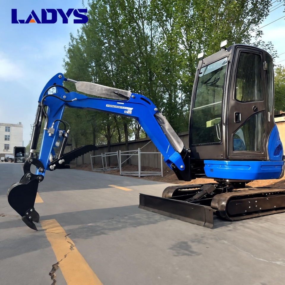 LADYS DY25U Mini Excavator Digger Miniexcavadora EPA Kubota Engine Mini Excavator For Sale With Mini Excavator Attachment Set - Escavadora de rastos: foto 4 LADYS DY25U Mini Excavator Digger Miniexcavadora EPA Kubota Engine Mini Excavator For Sale With Mini Excavator Attachment Set - Escavadora de rastos: foto 4