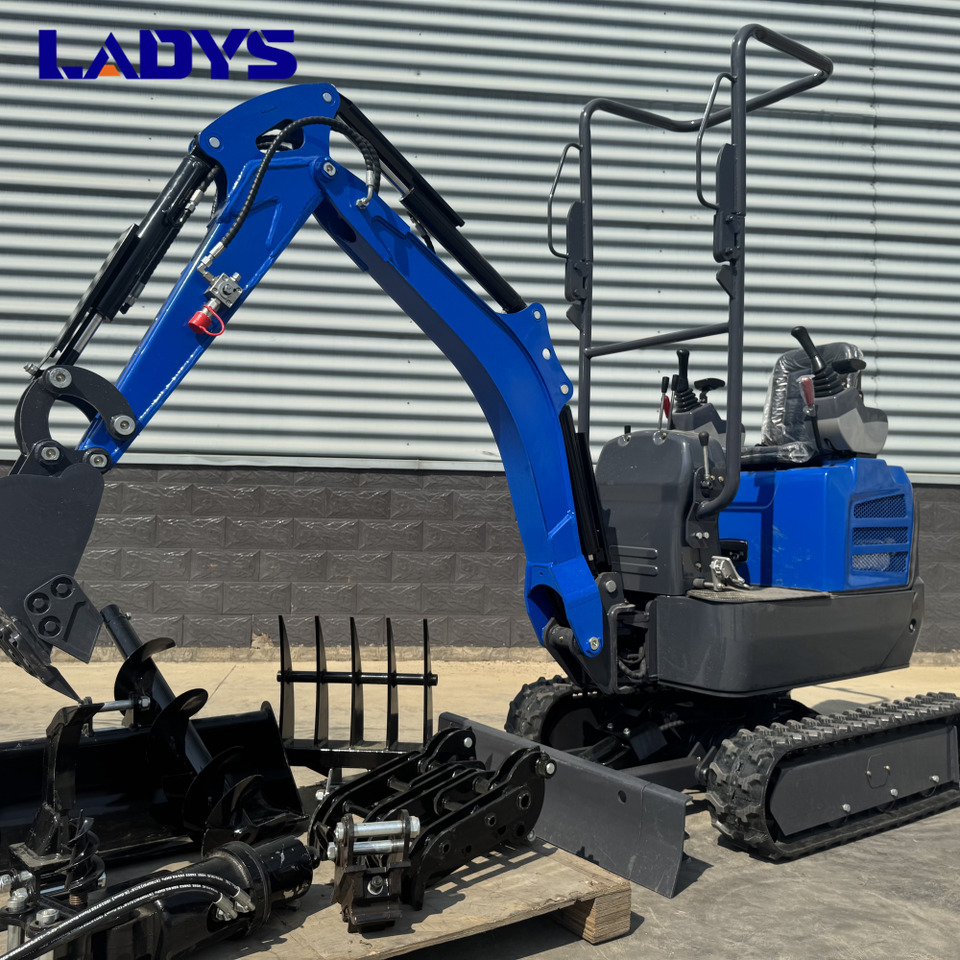 LADYS LA16Pro Mini Excavator Euro 5/Epa Kubota Engine Mini Excavator For Sale - Escavadeira: foto 1 LADYS LA16Pro Mini Excavator Euro 5/Epa Kubota Engine Mini Excavator For Sale - Escavadeira: foto 1