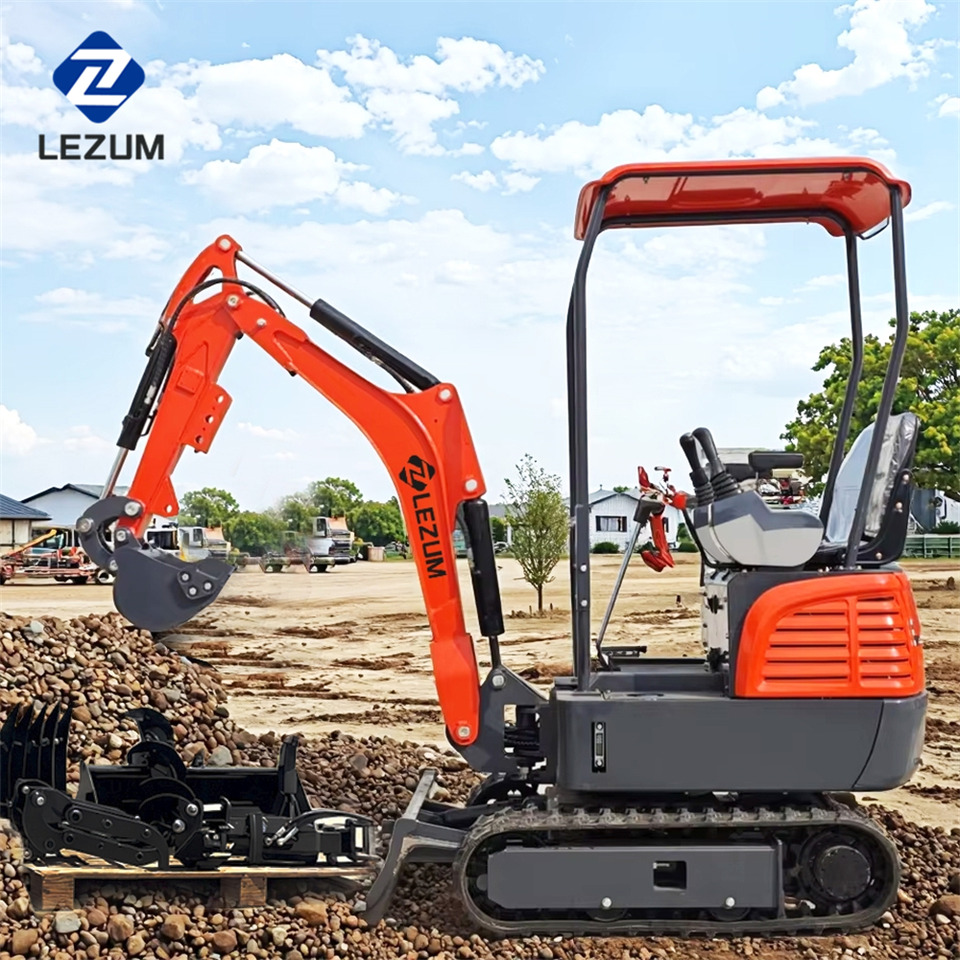 LEZUM Free Shipping Mini Excavator Bagger Pelle Miniexcavadora 1 2 3.5  Ton CE/EPA/EURO 5  Kubota Engine Diesel/Electric Mini Excavators For Sale - Escavadora de rastos: foto 3 LEZUM Free Shipping Mini Excavator Bagger Pelle Miniexcavadora 1 2 3.5  Ton CE/EPA/EURO 5  Kubota Engine Diesel/Electric Mini Excavators For Sale - Escavadora de rastos: foto 3