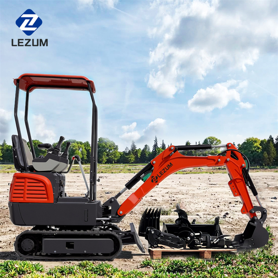 LEZUM Free Shipping Mini Excavator Bagger Pelle Miniexcavadora 1 2 3.5  Ton CE/EPA/EURO 5  Kubota Engine Diesel/Electric Mini Excavators For Sale - Escavadora de rastos: foto 4 LEZUM Free Shipping Mini Excavator Bagger Pelle Miniexcavadora 1 2 3.5  Ton CE/EPA/EURO 5  Kubota Engine Diesel/Electric Mini Excavators For Sale - Escavadora de rastos: foto 4