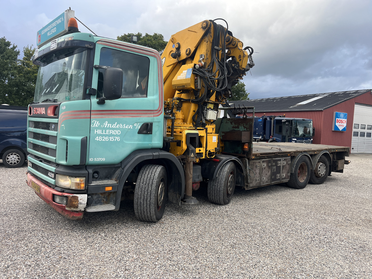 Scania G 124 - Caminhão grua: foto 2 Scania G 124 - Caminhão grua: foto 2