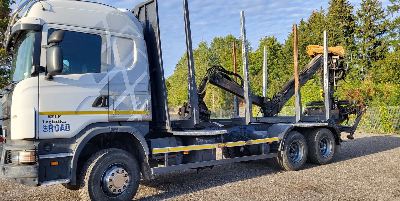 Scania G480 - Caminhão florestal, Caminhão grua: foto 1 Scania G480 - Caminhão florestal, Caminhão grua: foto 1