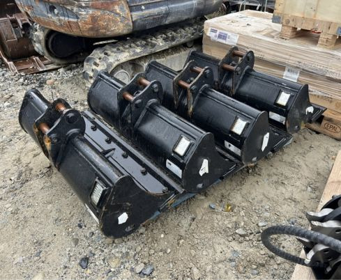 Godet de curage pour minipelle - axe 30 mm - Balde: foto 4 Godet de curage pour minipelle - axe 30 mm - Balde: foto 4