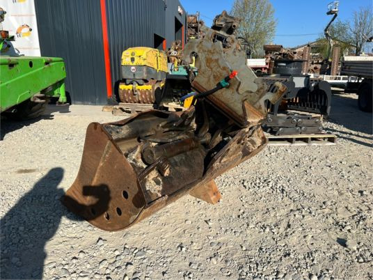 Balde escavadora de Máquina de construção Godet tilt verachtert cw30s - cw40s: foto 7