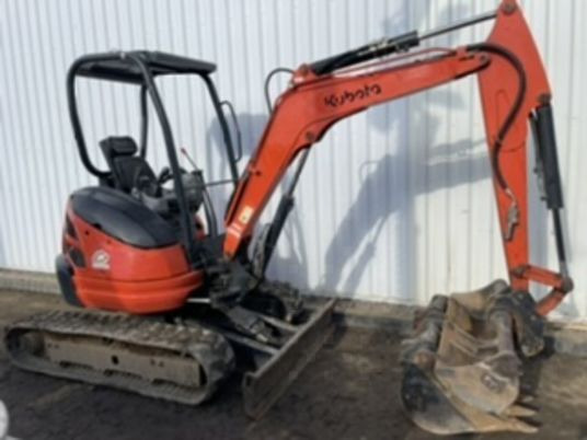 Kubota U25-3EU Canopy - Mini escavadeira: foto 1 Kubota U25-3EU Canopy - Mini escavadeira: foto 1