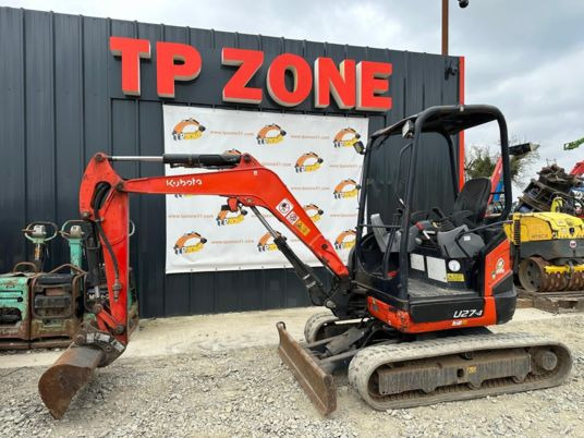 Kubota U27-4 à 20500 € HT - Mini escavadeira: foto 4 Kubota U27-4 à 20500 € HT - Mini escavadeira: foto 4