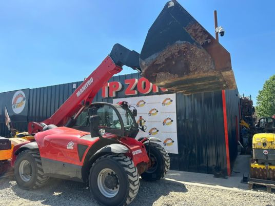 Manitou MHT 790 - 140 CV - 9T DE CHARGE !!!!!! - Empilhador telescópico: foto 3 Manitou MHT 790 - 140 CV - 9T DE CHARGE !!!!!! - Empilhador telescópico: foto 3