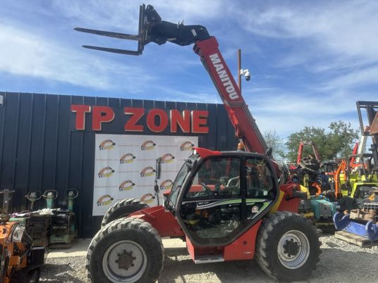 Manitou MLT735-120 à 37500 € NET - Empilhador telescópico: foto 2 Manitou MLT735-120 à 37500 € NET - Empilhador telescópico: foto 2