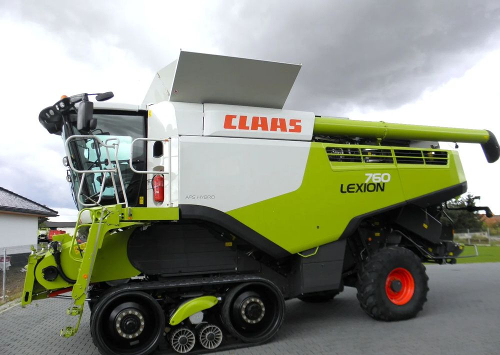 Claas Lexion 760 Terra Trac 2015 Rok, 1900 motgodzin, Heder V 930 2019 Rok, Najbogatsza Wersja, Nie Malowany, Stan Idealny - Ceifeira debulhadora: foto 2 Claas Lexion 760 Terra Trac 2015 Rok, 1900 motgodzin, Heder V 930 2019 Rok, Najbogatsza Wersja, Nie Malowany, Stan Idealny - Ceifeira debulhadora: foto 2