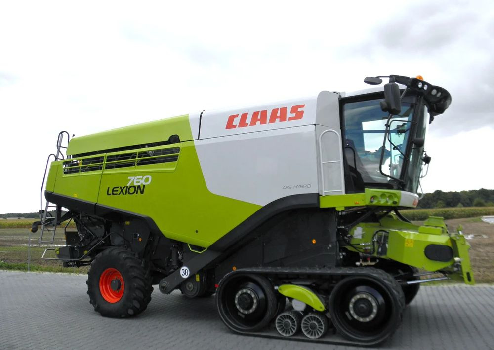 Claas Lexion 760 Terra Trac 2015 Rok, 1900 motgodzin, Heder V 930 2019 Rok, Najbogatsza Wersja, Nie Malowany, Stan Idealny - Ceifeira debulhadora: foto 3 Claas Lexion 760 Terra Trac 2015 Rok, 1900 motgodzin, Heder V 930 2019 Rok, Najbogatsza Wersja, Nie Malowany, Stan Idealny - Ceifeira debulhadora: foto 3