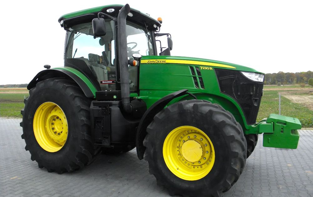 Locação de  John Deere 7230 R 2012 Rok Nie Malowany, Skrzynia POWERQUAD, Stan Bardzo Dobry John Deere 7230 R 2012 Rok Nie Malowany, Skrzynia POWERQUAD, Stan Bardzo Dobry: foto 6
