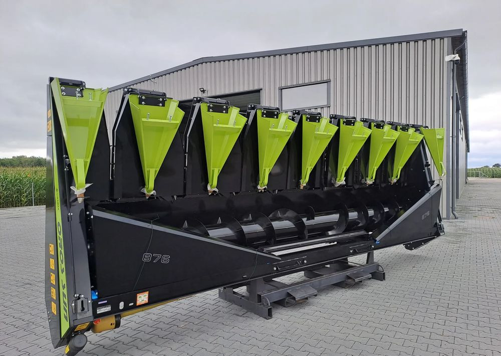 Oros Oros SUN 876 8 rzędowy, Nowe Przystawki do zbioru słonecznika - Plataforma para colher girassol: foto 3 Oros Oros SUN 876 8 rzędowy, Nowe Przystawki do zbioru słonecznika - Plataforma para colher girassol: foto 3