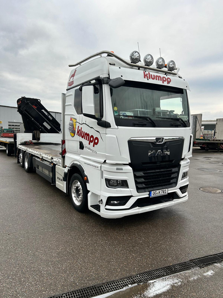 MAN TGX 500 - Camião de caixa aberta/ Plataforma: foto 4 MAN TGX 500 - Camião de caixa aberta/ Plataforma: foto 4