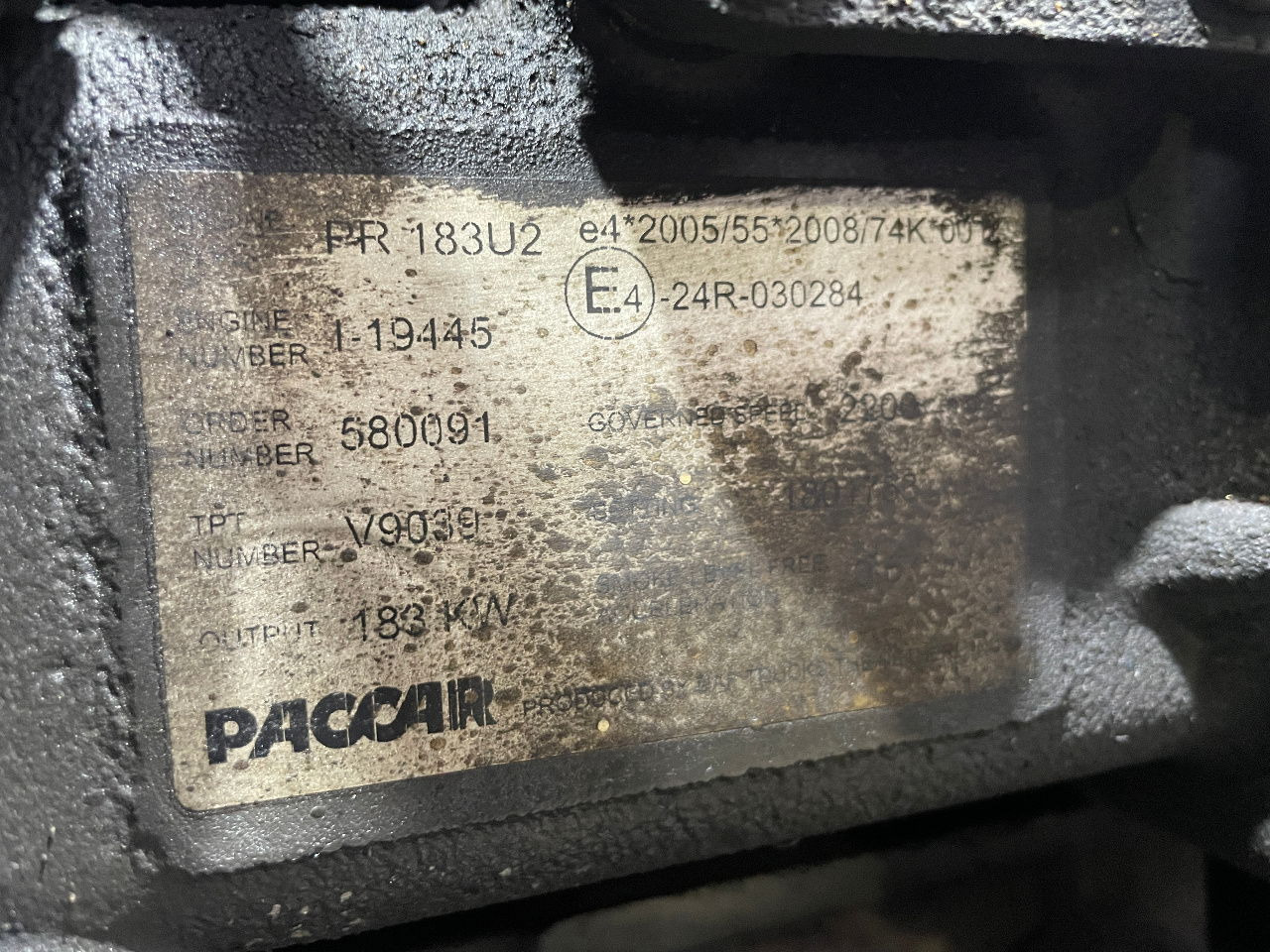 Motor de Ônibus DAF Paccar Motor DAF Solaris PR 183 U2 Urbino 12 Van Hool Temsa 183U2: foto 6 Motor de Ônibus DAF Paccar Motor DAF Solaris PR 183 U2 Urbino 12 Van Hool Temsa 183U2: foto 6