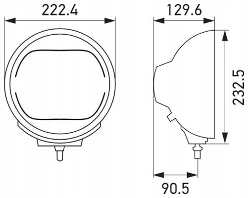 Hella HALOGEN DALEKOSIĘŻNY LUMINATOR METAL FULL LED HELLA 1F8016560001 - Iluminação: foto 2 Hella HALOGEN DALEKOSIĘŻNY LUMINATOR METAL FULL LED HELLA 1F8016560001 - Iluminação: foto 2
