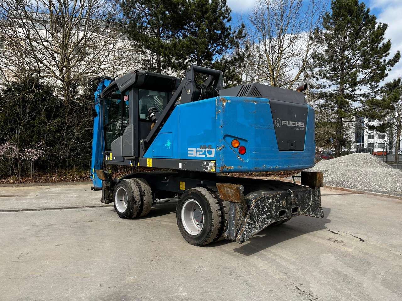 Fuchs MHL 320 F - Manipulador de material: foto 2 Fuchs MHL 320 F - Manipulador de material: foto 2