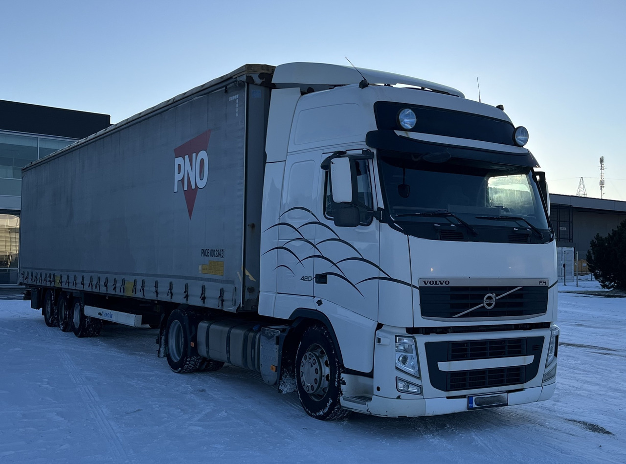 VOLVO FH 420 Low-Deck + Trailer Krone SD Mega (2012) - Tractor: foto 2 VOLVO FH 420 Low-Deck + Trailer Krone SD Mega (2012) - Tractor: foto 2