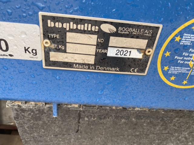 BOGBALLE M45 - Distribuidor de fertilizantes: foto 4 BOGBALLE M45 - Distribuidor de fertilizantes: foto 4