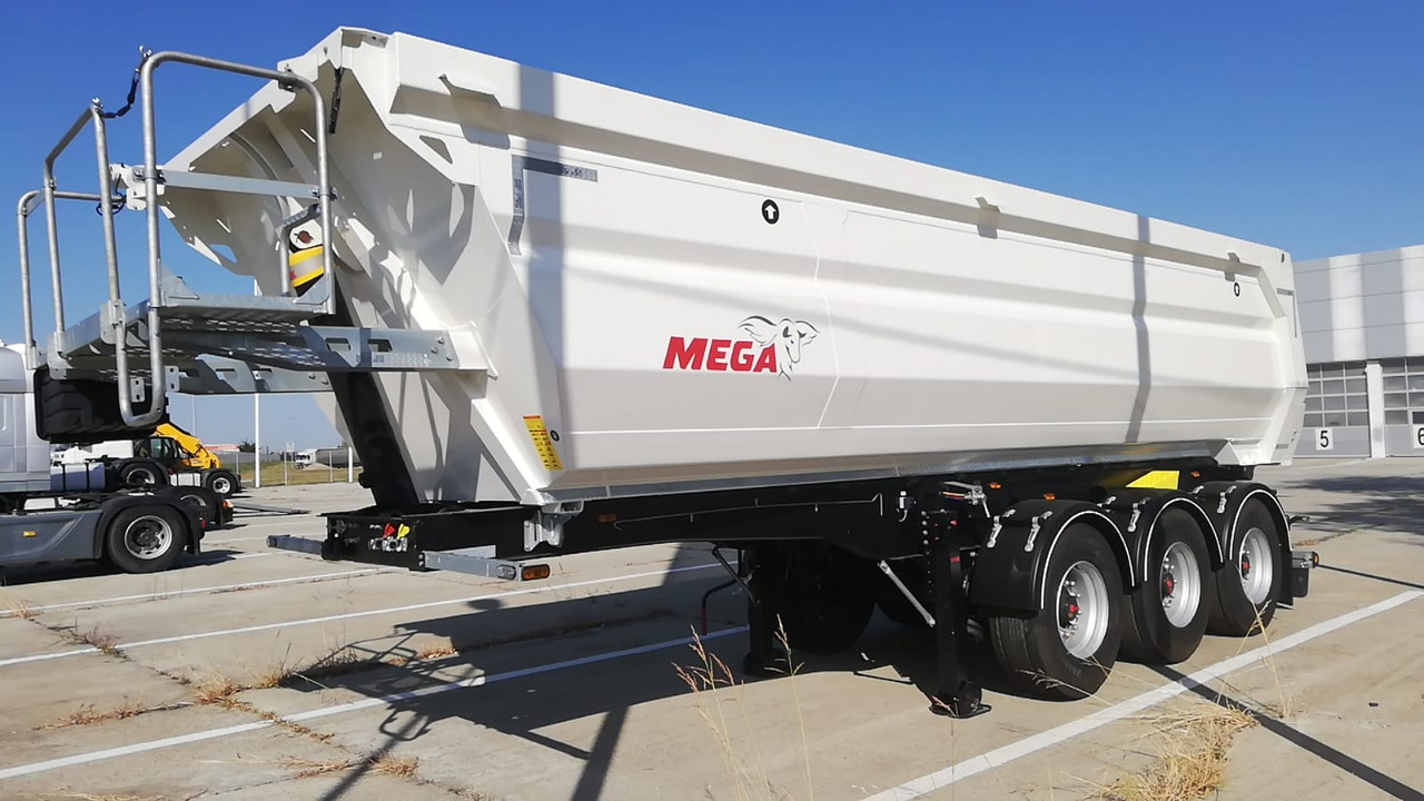 MEGA Tipper 28m3 NEW, SAF DISC, HYVA, HARDOX, TOP ! - Semireboque basculante: foto 1 MEGA Tipper 28m3 NEW, SAF DISC, HYVA, HARDOX, TOP ! - Semireboque basculante: foto 1