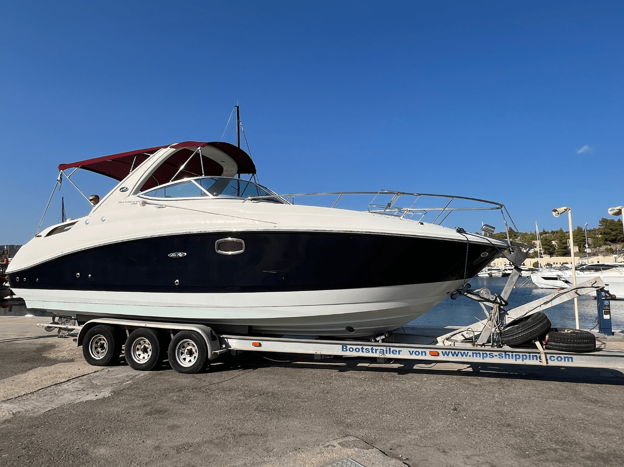 Sea Ray 285 Sundancer, TOP !!! - Máquina de outro: foto 1 Sea Ray 285 Sundancer, TOP !!! - Máquina de outro: foto 1