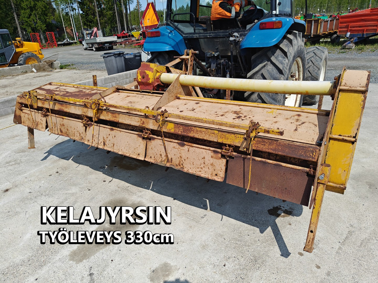 Kelajyrsin 330cm, katso video! - Fresa agrícola: foto 1 Kelajyrsin 330cm, katso video! - Fresa agrícola: foto 1