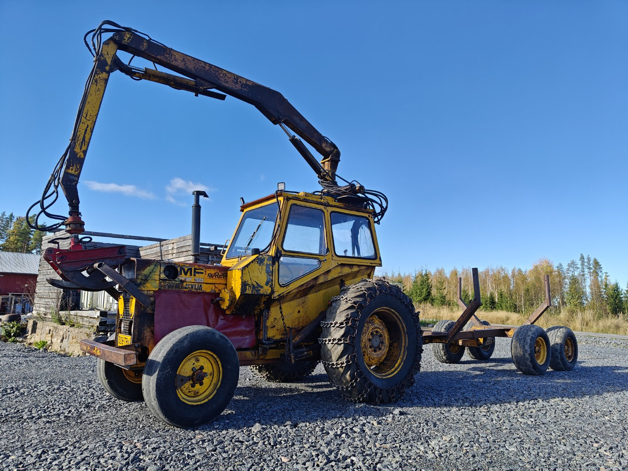 MASSEY FERGUSON 50R Kärppä - Metsätraktoripaketti - Trator: foto 2 MASSEY FERGUSON 50R Kärppä - Metsätraktoripaketti - Trator: foto 2