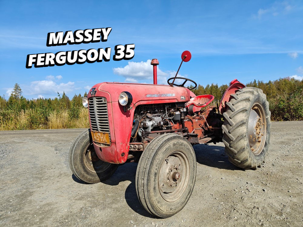 Massey Ferguson 35 traktori alkuperäiskuntoinen, katso video! - Trator: foto 1 Massey Ferguson 35 traktori alkuperäiskuntoinen, katso video! - Trator: foto 1