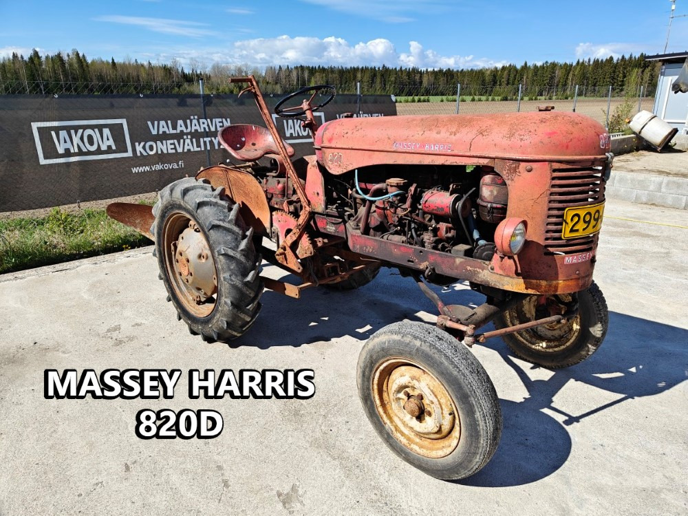 Massey Harris 820D harvinainen 2-sylinterinen diesel, katso video! - Trator: foto 1 Massey Harris 820D harvinainen 2-sylinterinen diesel, katso video! - Trator: foto 1