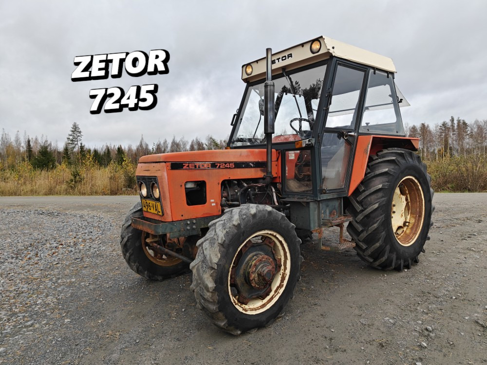 ZETOR 7245 - 4WD - Trator: foto 1 ZETOR 7245 - 4WD - Trator: foto 1