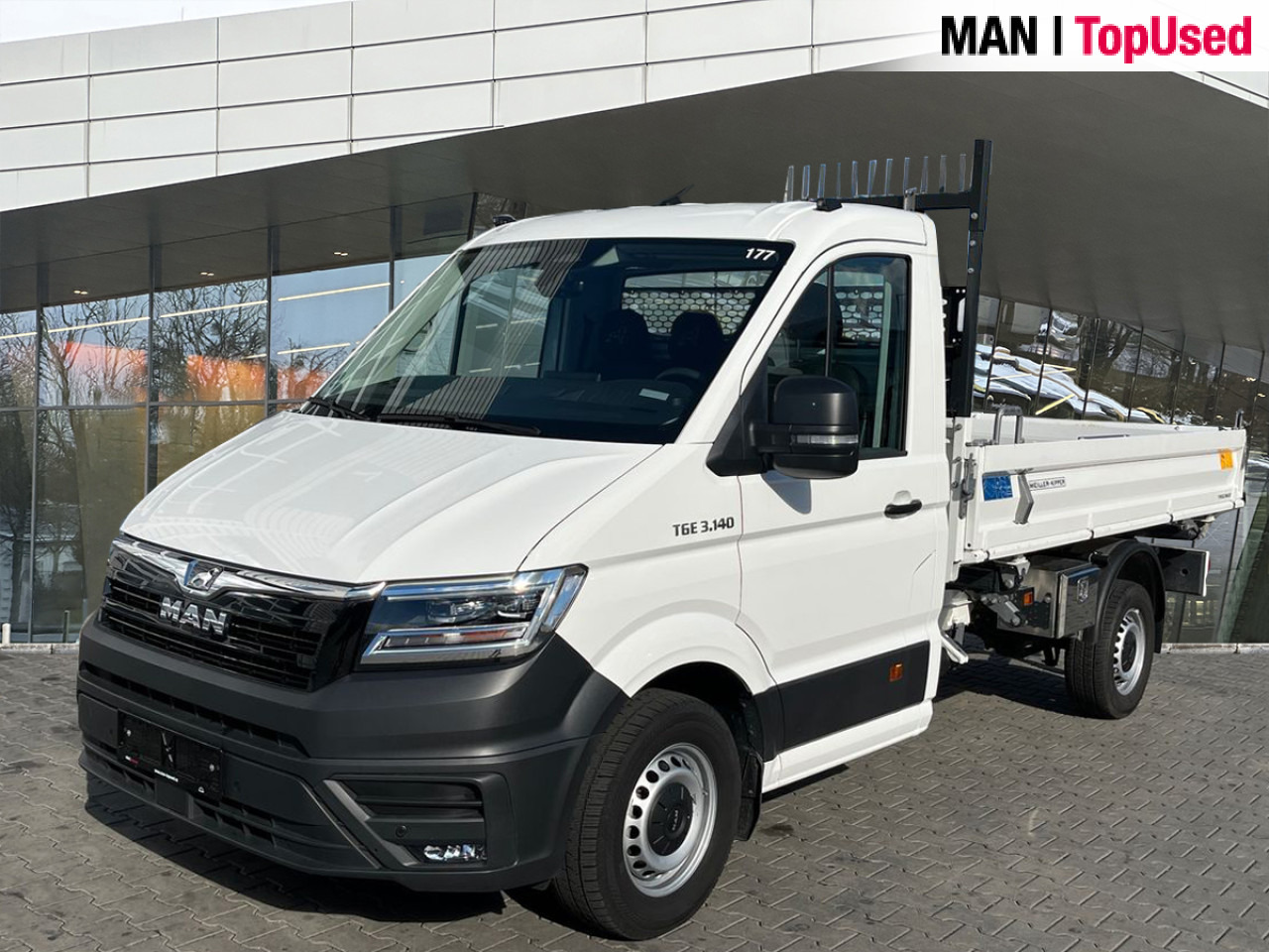 MAN TGE 3.140 4X2F SB kipper 3S Meiller Klima AHK ZV - Furgão: foto 1 MAN TGE 3.140 4X2F SB kipper 3S Meiller Klima AHK ZV - Furgão: foto 1