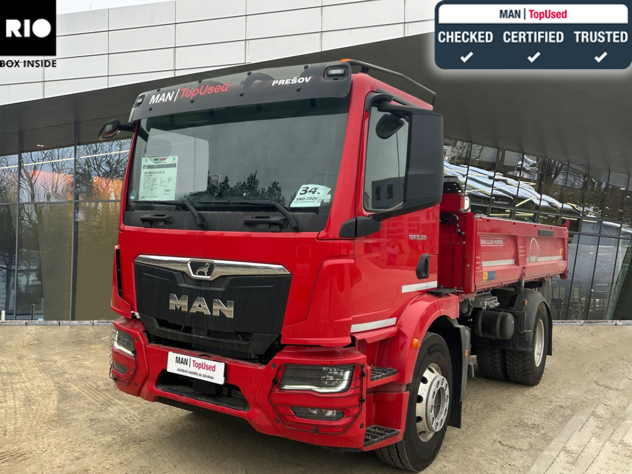 MAN TGM 18.320 4x2 BL CH Warranty until 7/2027 Euro6 - Caminhão basculante: foto 1 MAN TGM 18.320 4x2 BL CH Warranty until 7/2027 Euro6 - Caminhão basculante: foto 1