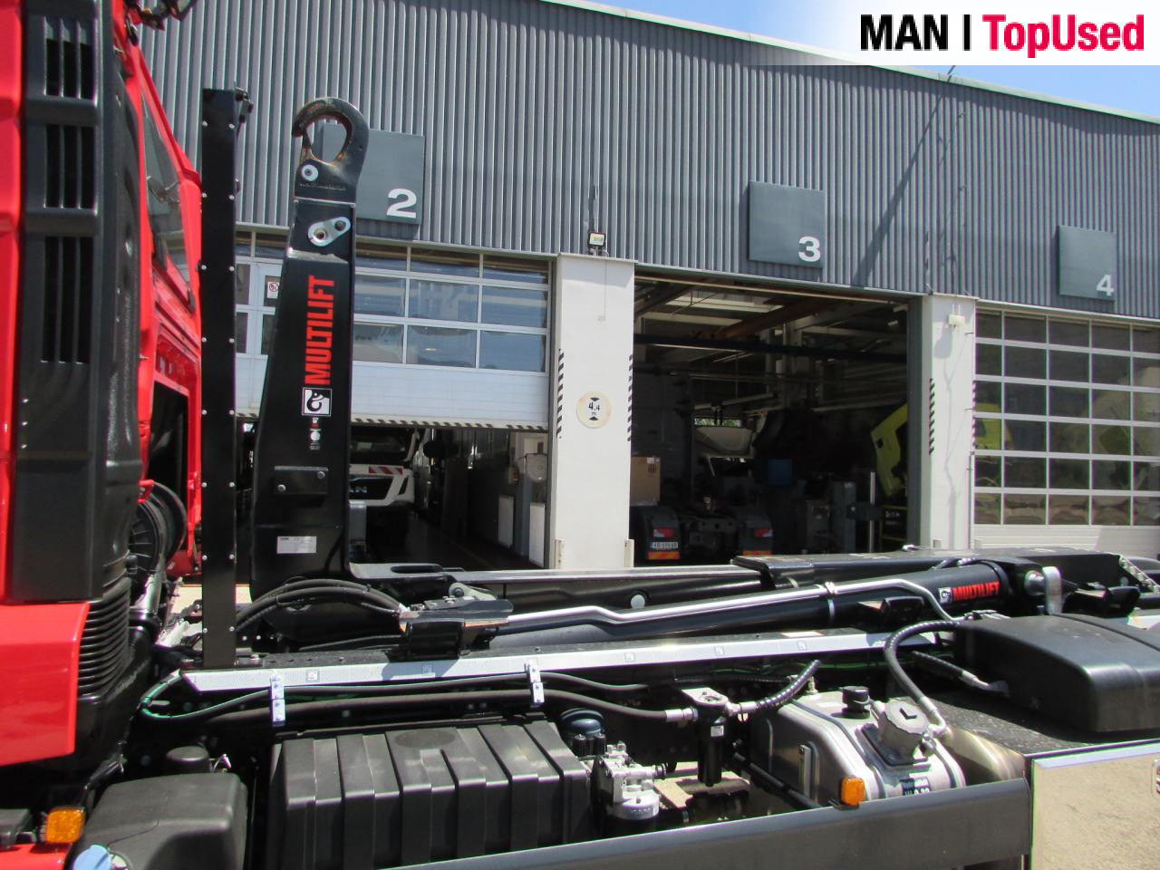 MAN TGS 26.480 6x2-4 BL CH Euro6 Retarder Klima AHK ZV - Caminhão polibenne: foto 5 MAN TGS 26.480 6x2-4 BL CH Euro6 Retarder Klima AHK ZV - Caminhão polibenne: foto 5