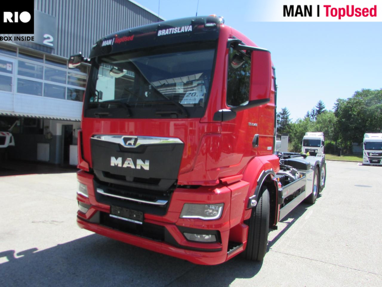 MAN TGS 26.480 6x2-4 BL CH Euro6 Retarder Klima AHK ZV - Caminhão polibenne: foto 1 MAN TGS 26.480 6x2-4 BL CH Euro6 Retarder Klima AHK ZV - Caminhão polibenne: foto 1
