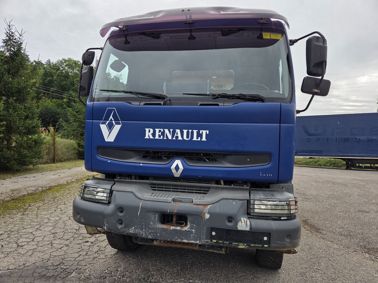 RENAULT KERAX 420.40 PR 8X4 3way tipper Bordamtik - Caminhão basculante: foto 2 RENAULT KERAX 420.40 PR 8X4 3way tipper Bordamtik - Caminhão basculante: foto 2
