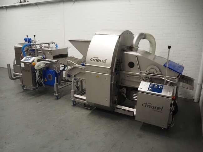 Marel battering- & breading line Active BatterApplicator 600 - Equipamento de processamento de alimentos: foto 2 Marel battering- & breading line Active BatterApplicator 600 - Equipamento de processamento de alimentos: foto 2